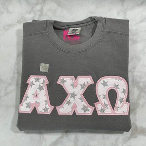 Alpha Chi Omega Comfort Colors Sweatshirt Small - Never Worn